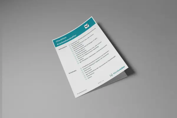 Der Krankenhauskoffer – Ihre Checkliste für den Klinikaufenthalt