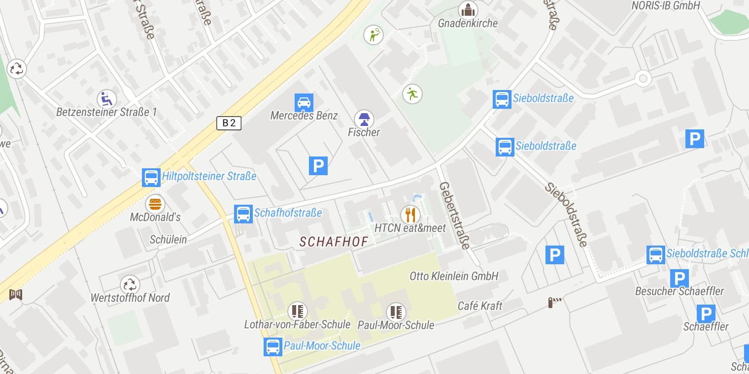 Kartenansicht 310KLINIK