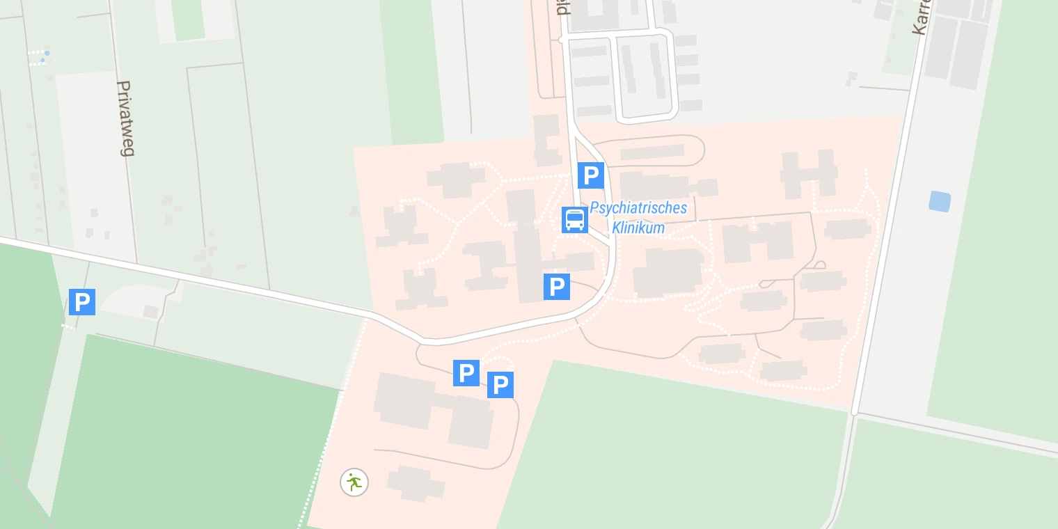 Kartenansicht AMEOS Klinikum Hildesheim