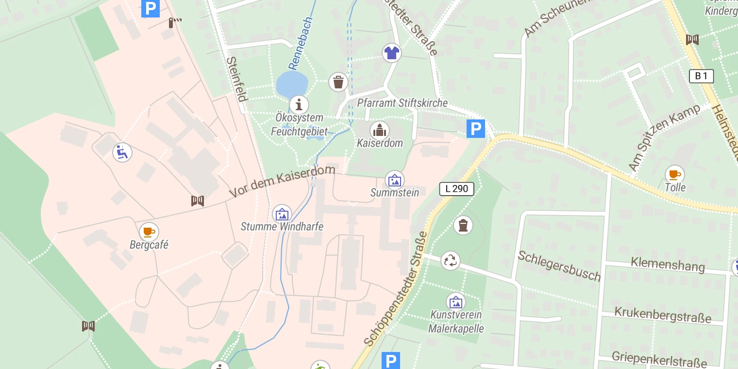 Kartenansicht AWO Psychiatriezentrum