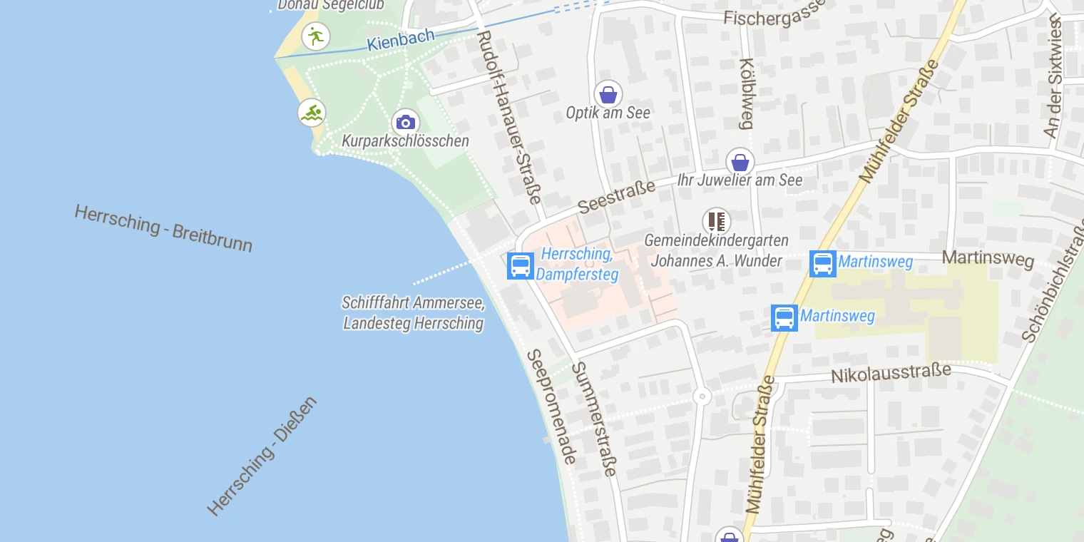 Kartenansicht Klinik Dr. Robert Schindlbeck