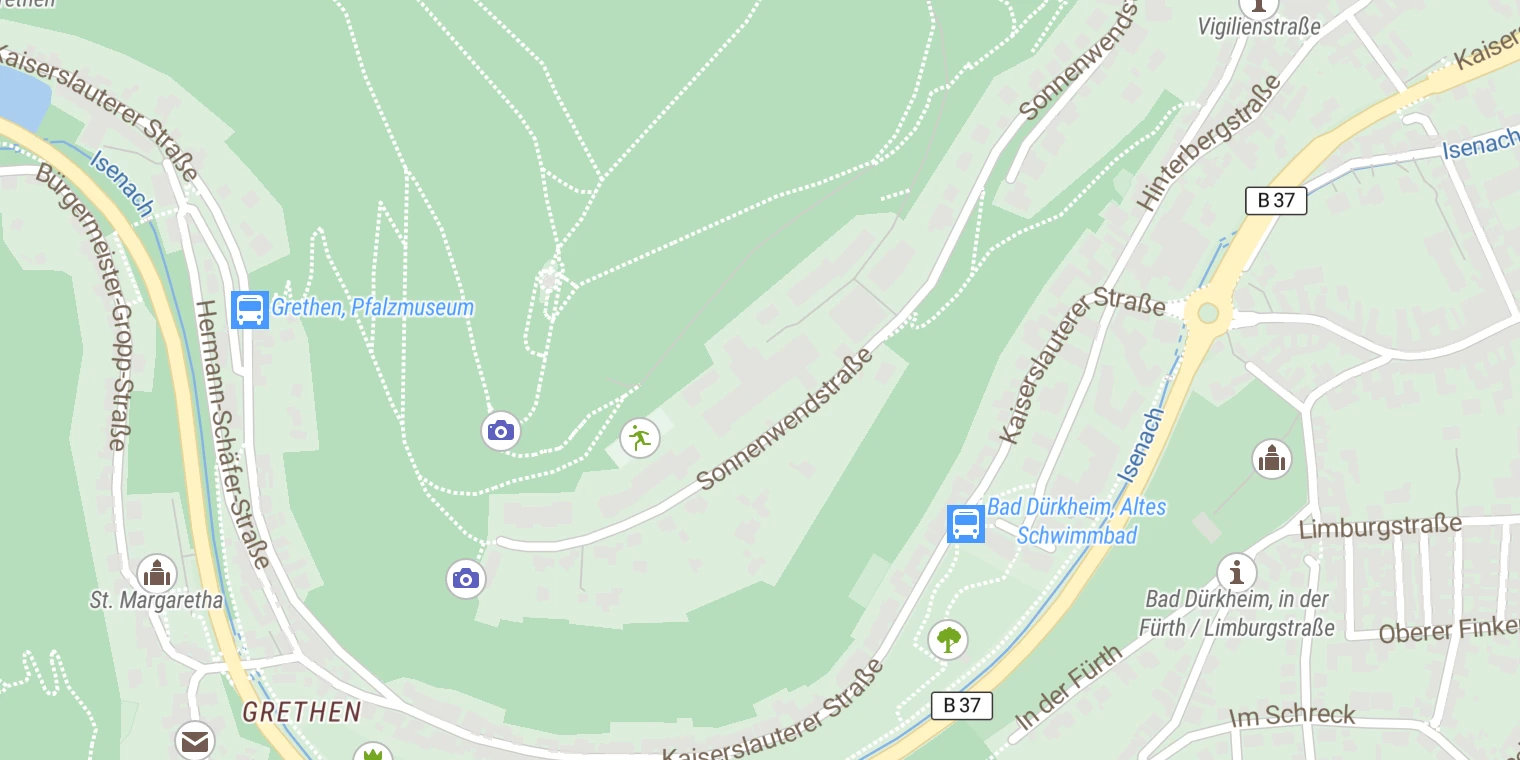 Kartenansicht Median Klinik Sonnenwende