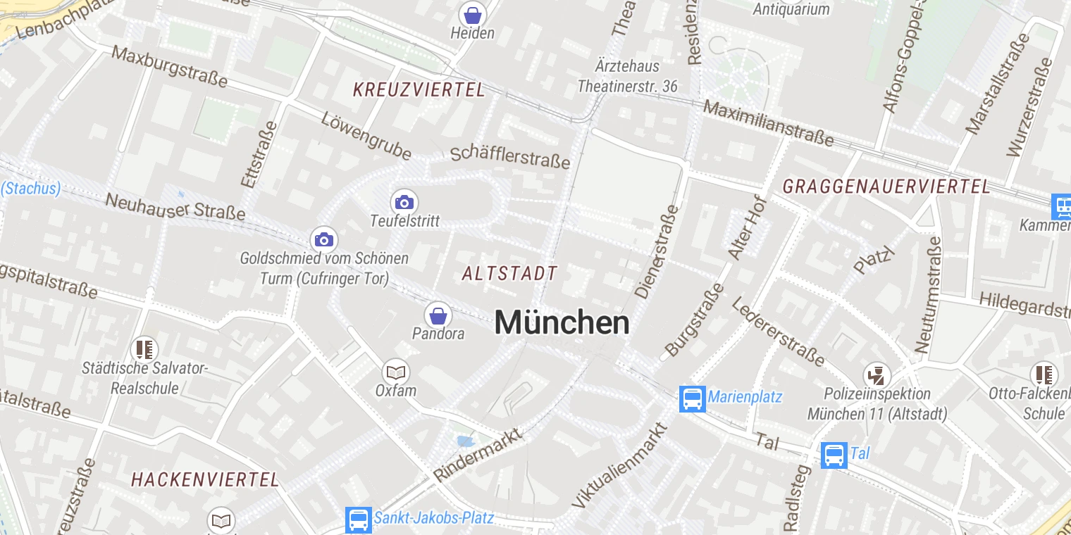 Kartenansicht Prosomno Klinik für Schlafmedizin