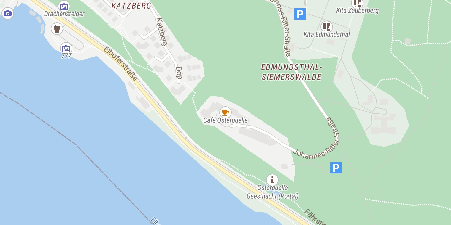 Kartenansicht VITREA Klinik Geesthacht