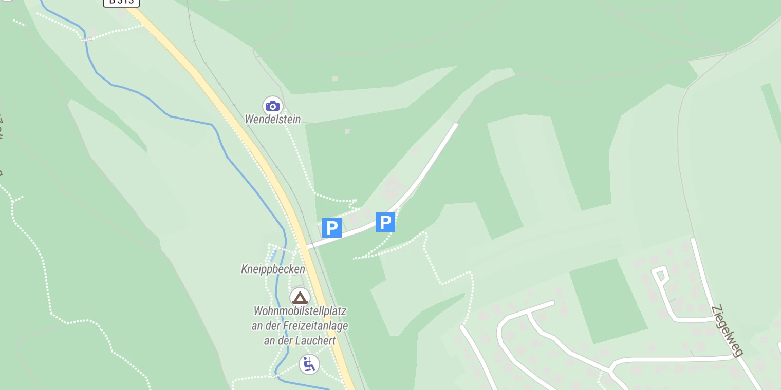 Kartenansicht Wendelstein Klinik