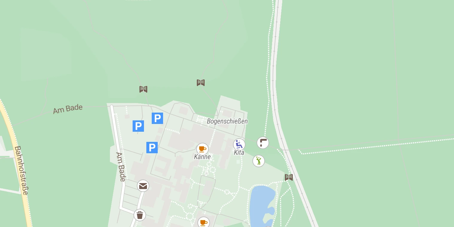 Kartenansicht Fachklinik Bad Bentheim