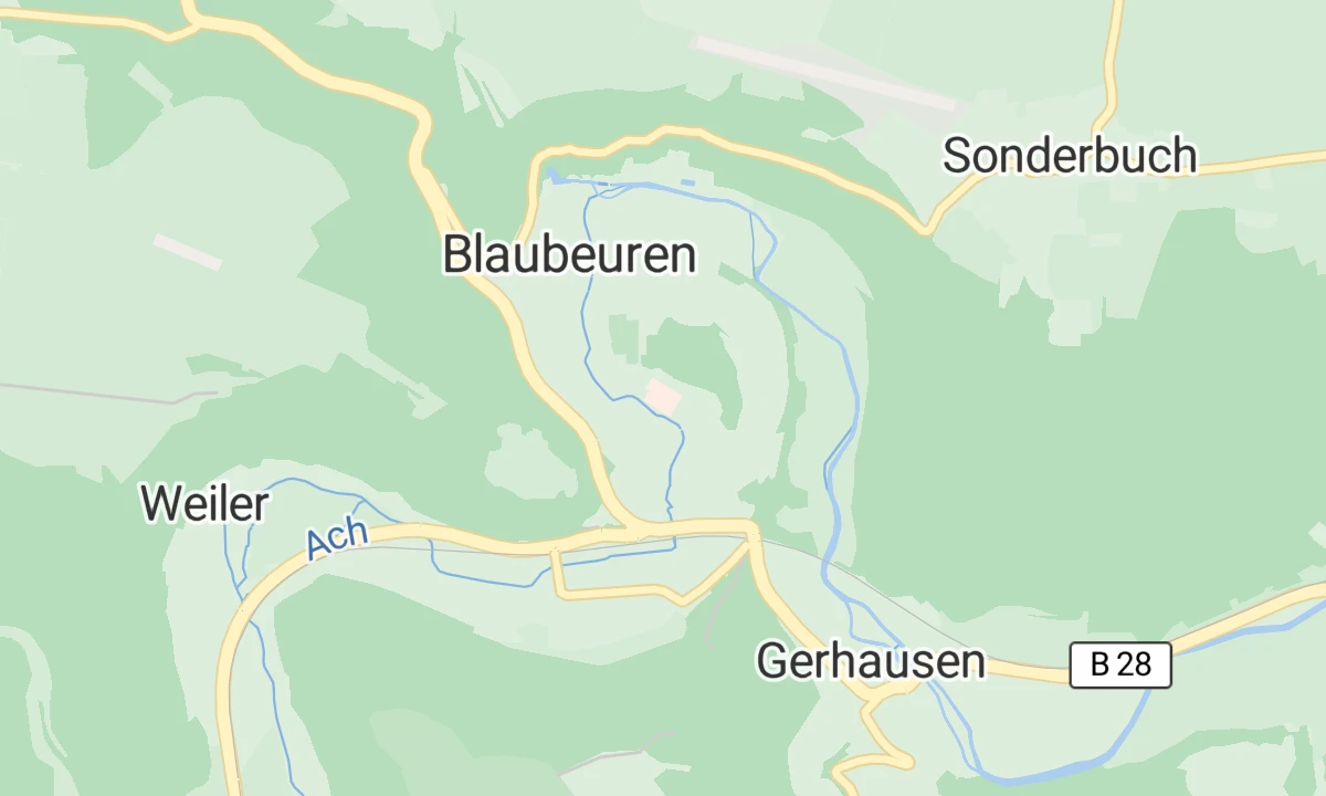 Kartenansicht Alb-Donau Klinikum (Blaubeuren)
