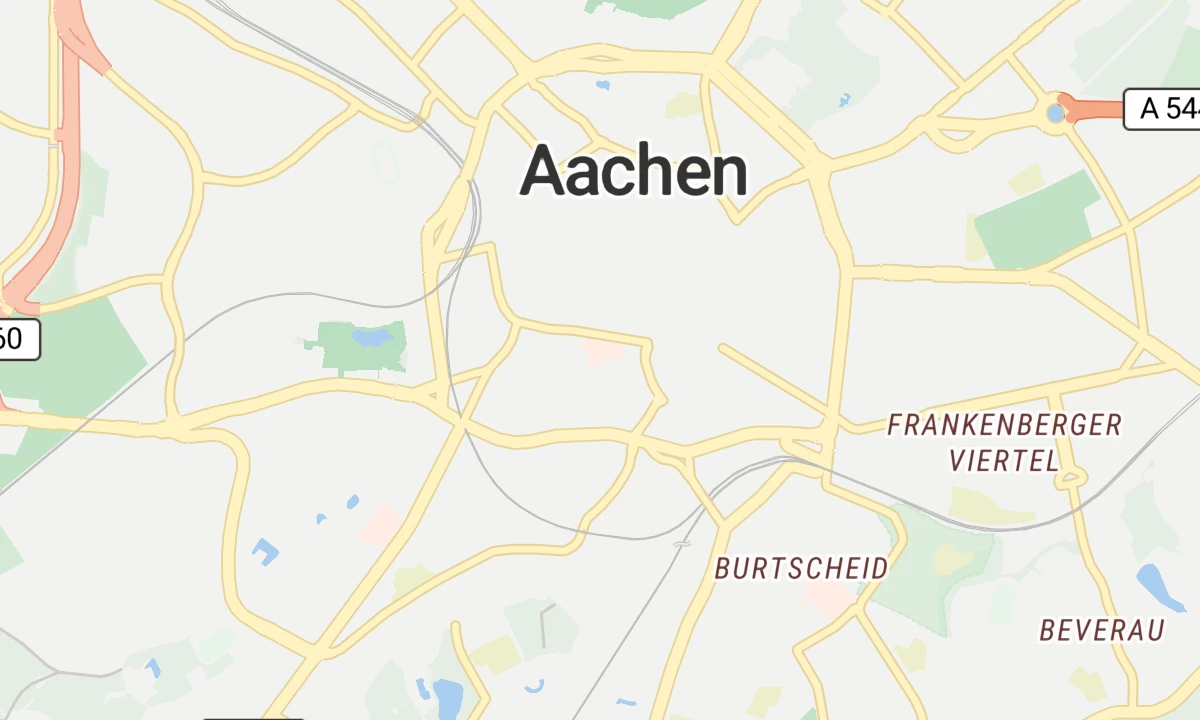 Kartenansicht Alexianer Aachen