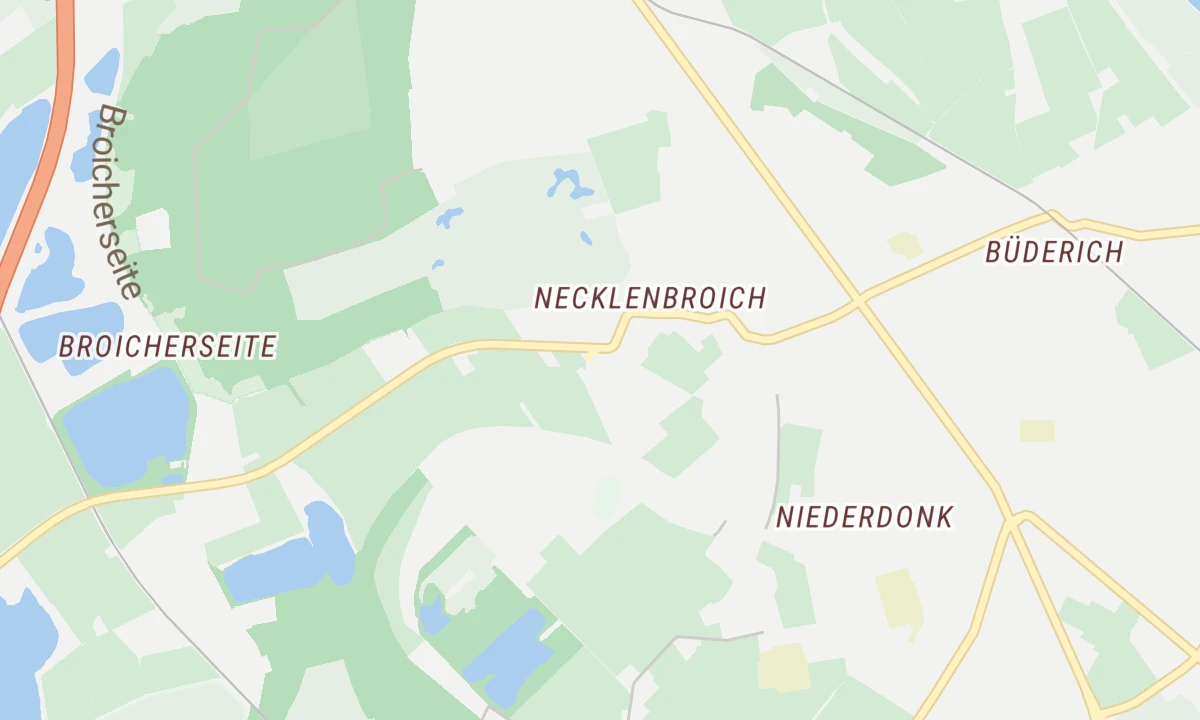 Kartenansicht Alexianer-Klinik Meerbusch