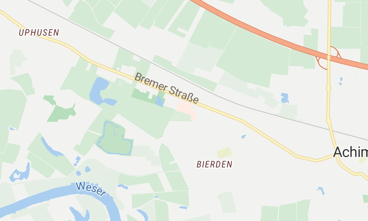 Kartenansicht Aller-Weser-Klinik - Krankenhaus Achim
