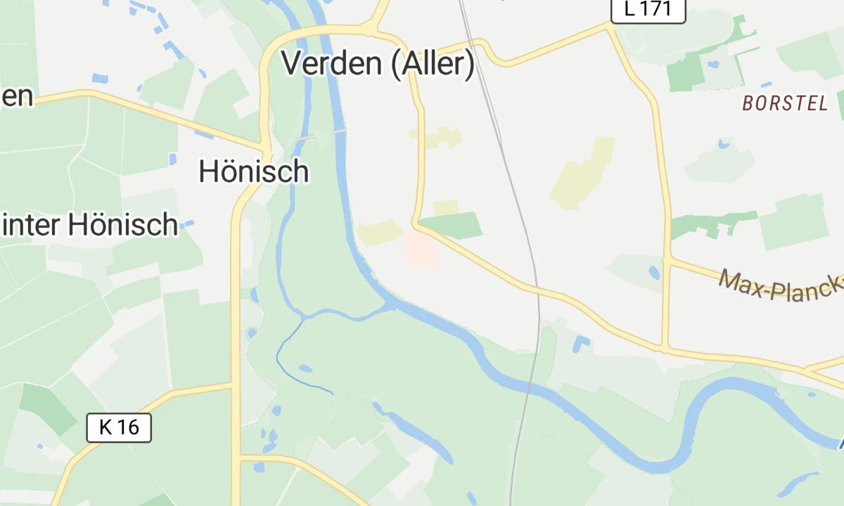 Kartenansicht Aller-Wester-Klinik Krankenhaus Verden