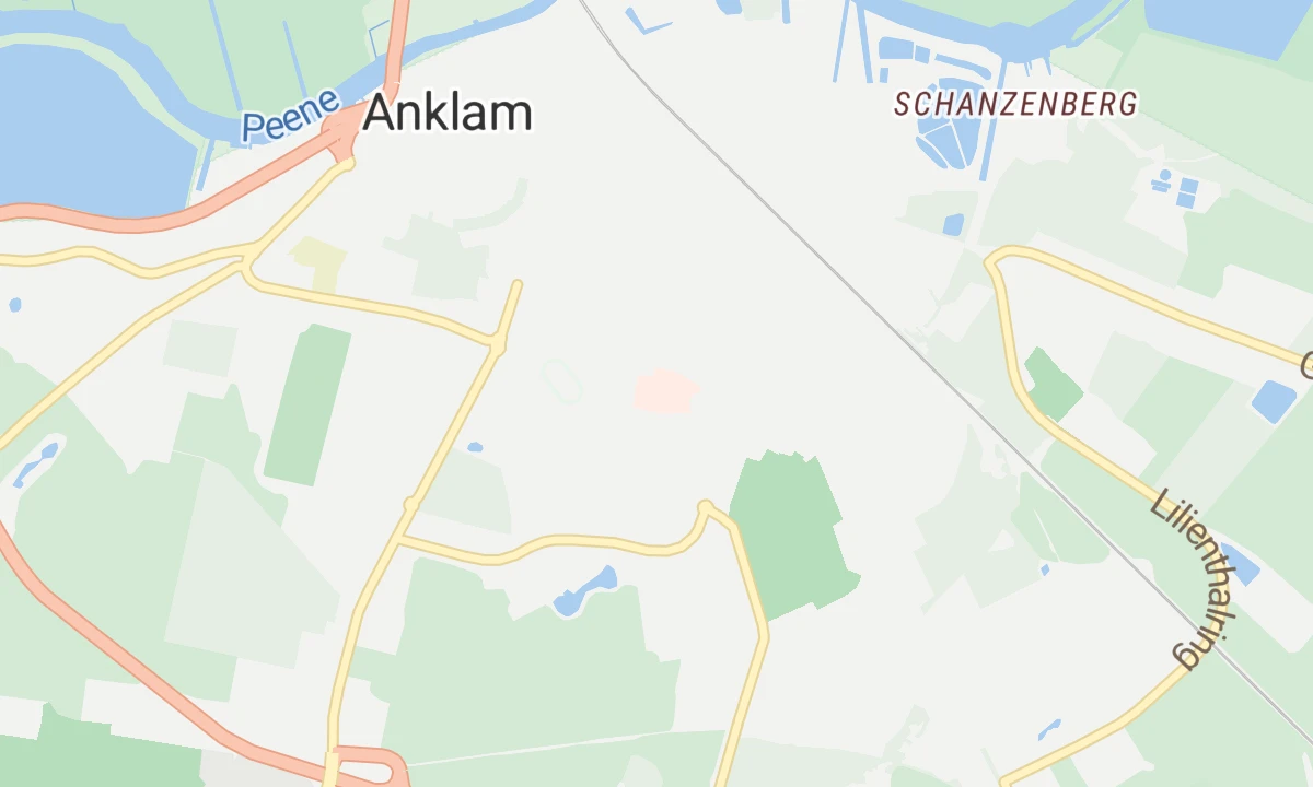 Kartenansicht AMEOS Klinikum Anklam