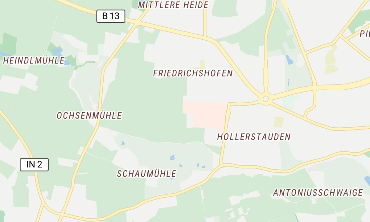 Kartenansicht AMEOS Klinikum St. Elisabeth Neuburg - Kinder- und Jugendmedizin Standort Ingolstadt