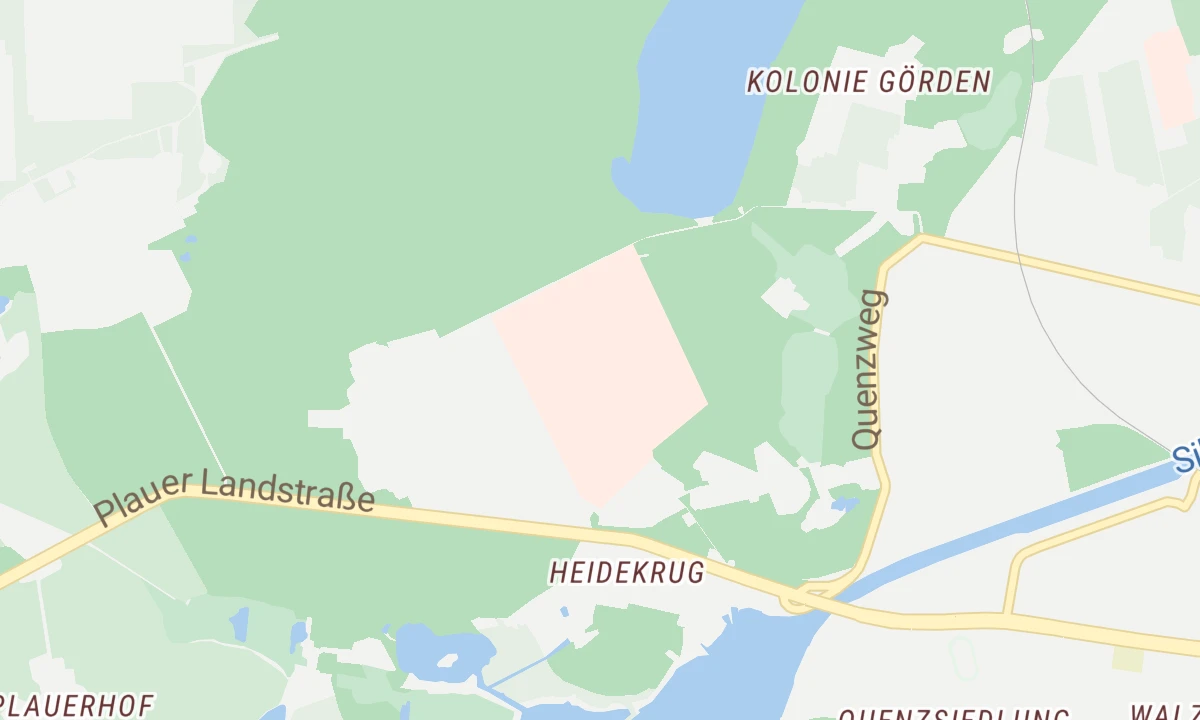 Kartenansicht Asklepios Fachklinikum Brandenburg