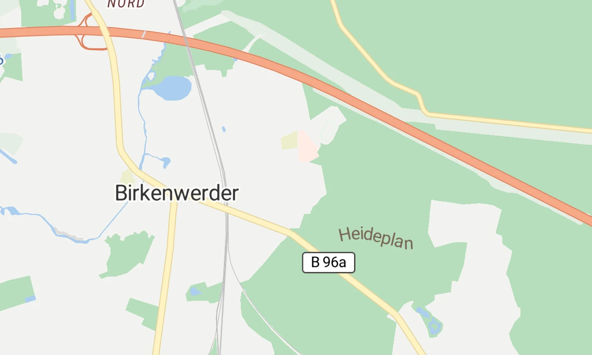 Kartenansicht Asklepios Klinik Birkenwerder