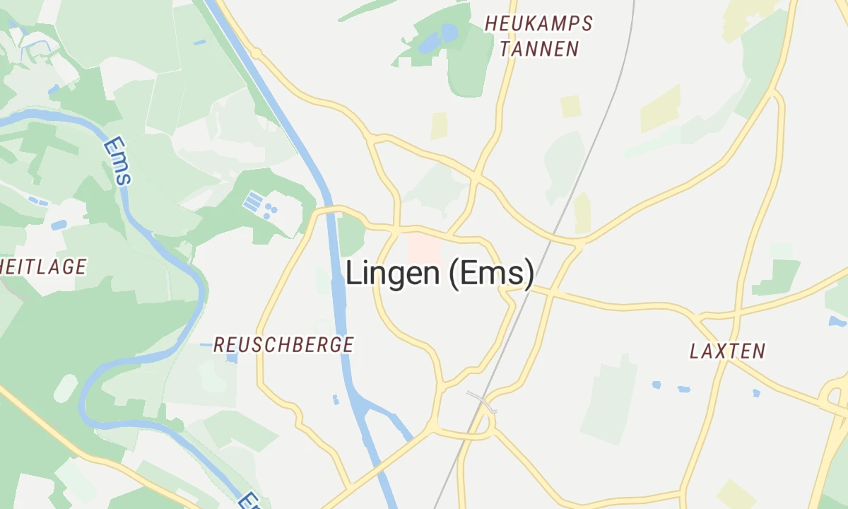 Kartenansicht Bonifatius Hospital Lingen