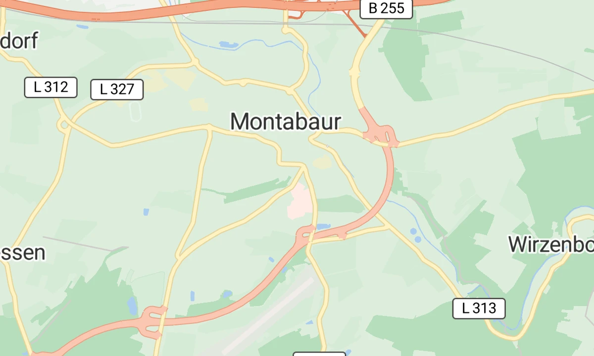 Kartenansicht Brüderkrankenhaus Montabaur