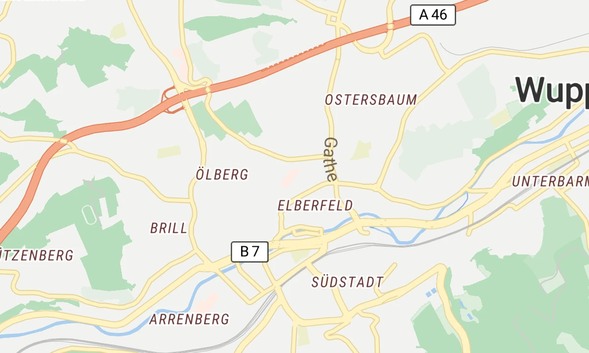 Kartenansicht Krankenhaus St. Josef