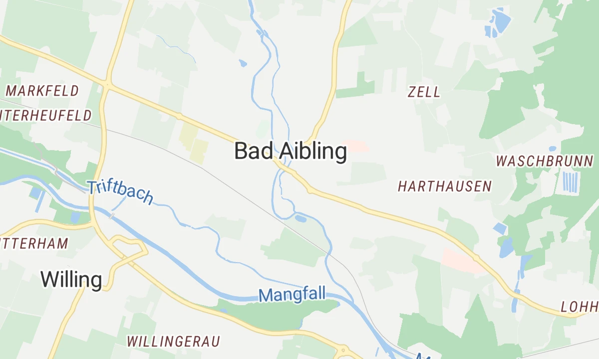 Kartenansicht Clinicum St. Georg