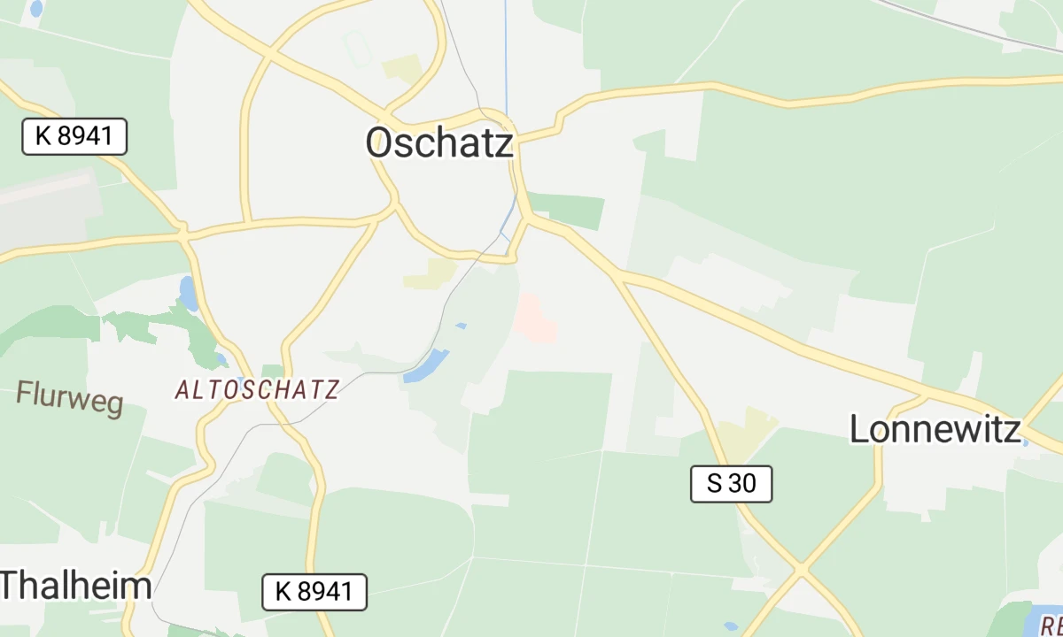 Kartenansicht Collm Klinik Oschatz