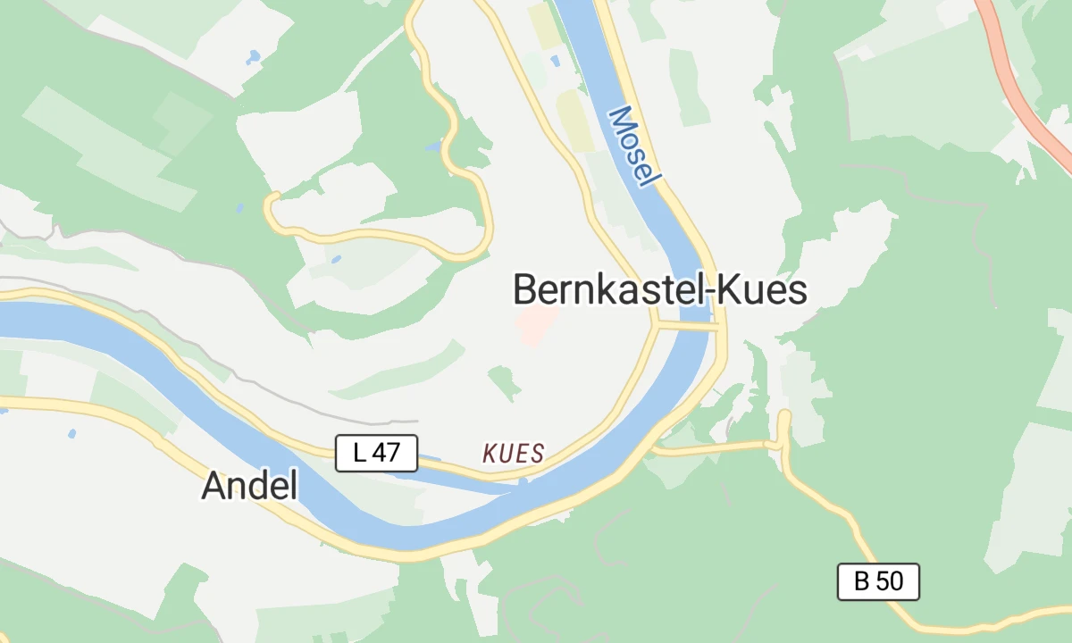 Kartenansicht Cusanus Krankenhaus Bernkastel-Kues