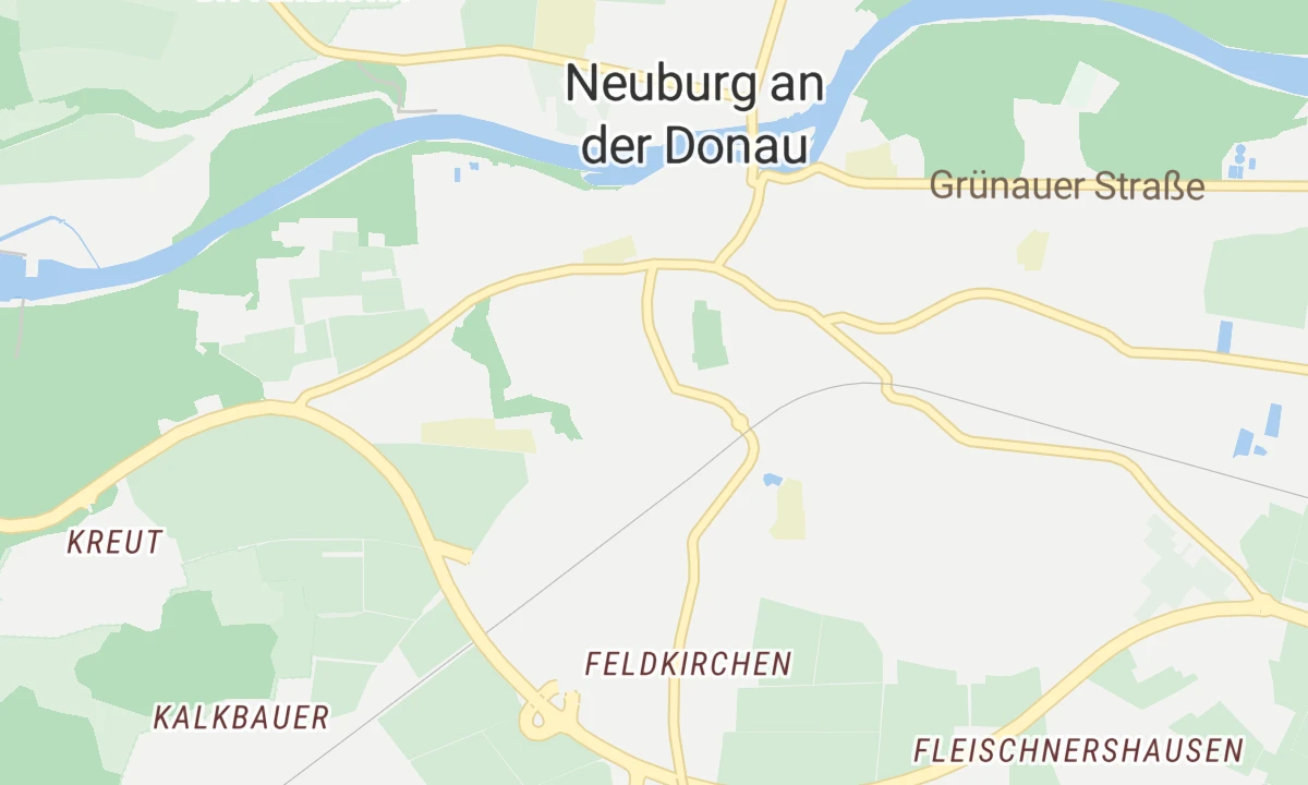 Kartenansicht Danuvius Klinik Neuburg