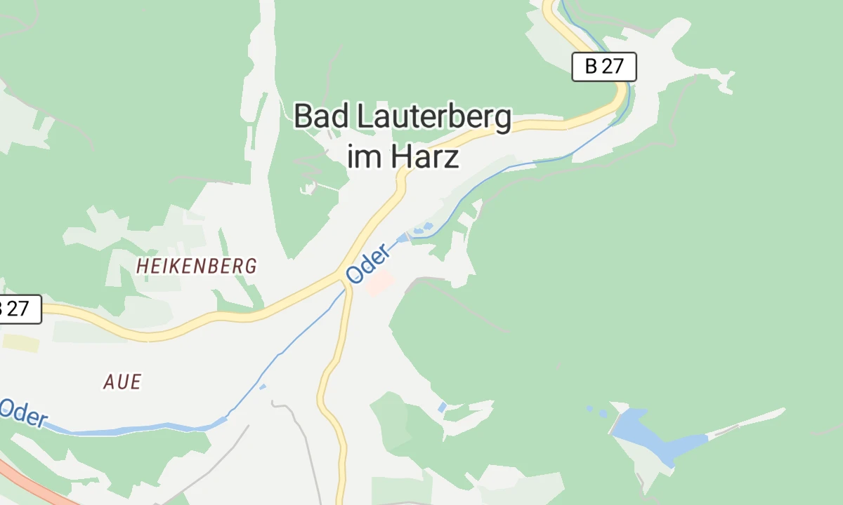 Kartenansicht Diabeteszentrum Bad Lauterberg