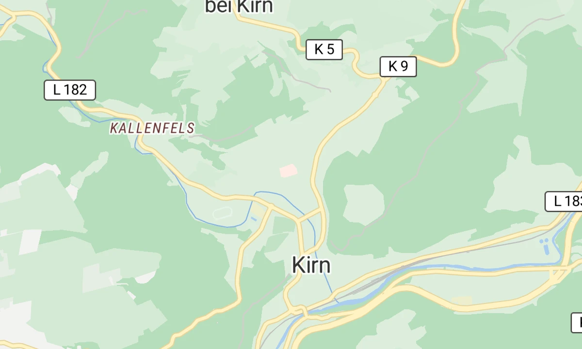 Kartenansicht Diakonie Krankenhaus Kirn
