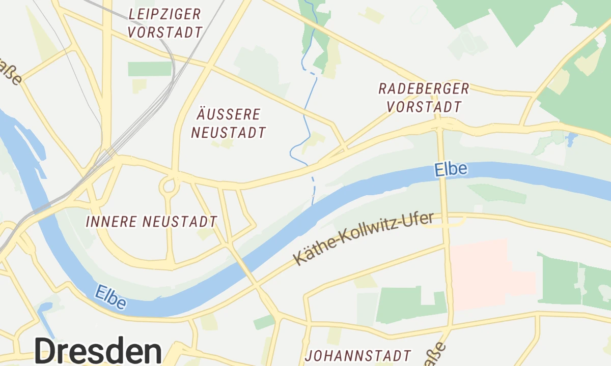 Kartenansicht Diakonissenkrankenhaus Dresden