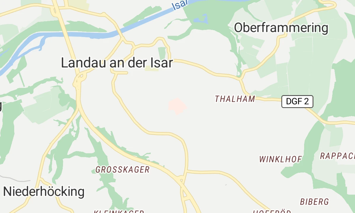 Kartenansicht Donauisar Klinikum Landau