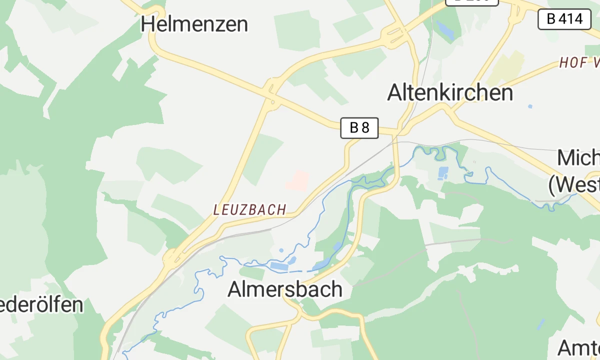 Kartenansicht DRK Krankenhaus Altenkirchen-Hachenburg (Altenkirchen)