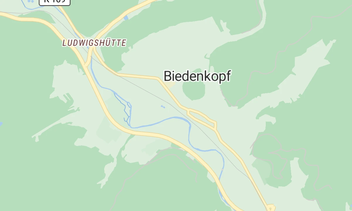 Kartenansicht DRK Krankenhaus Biedenkopf