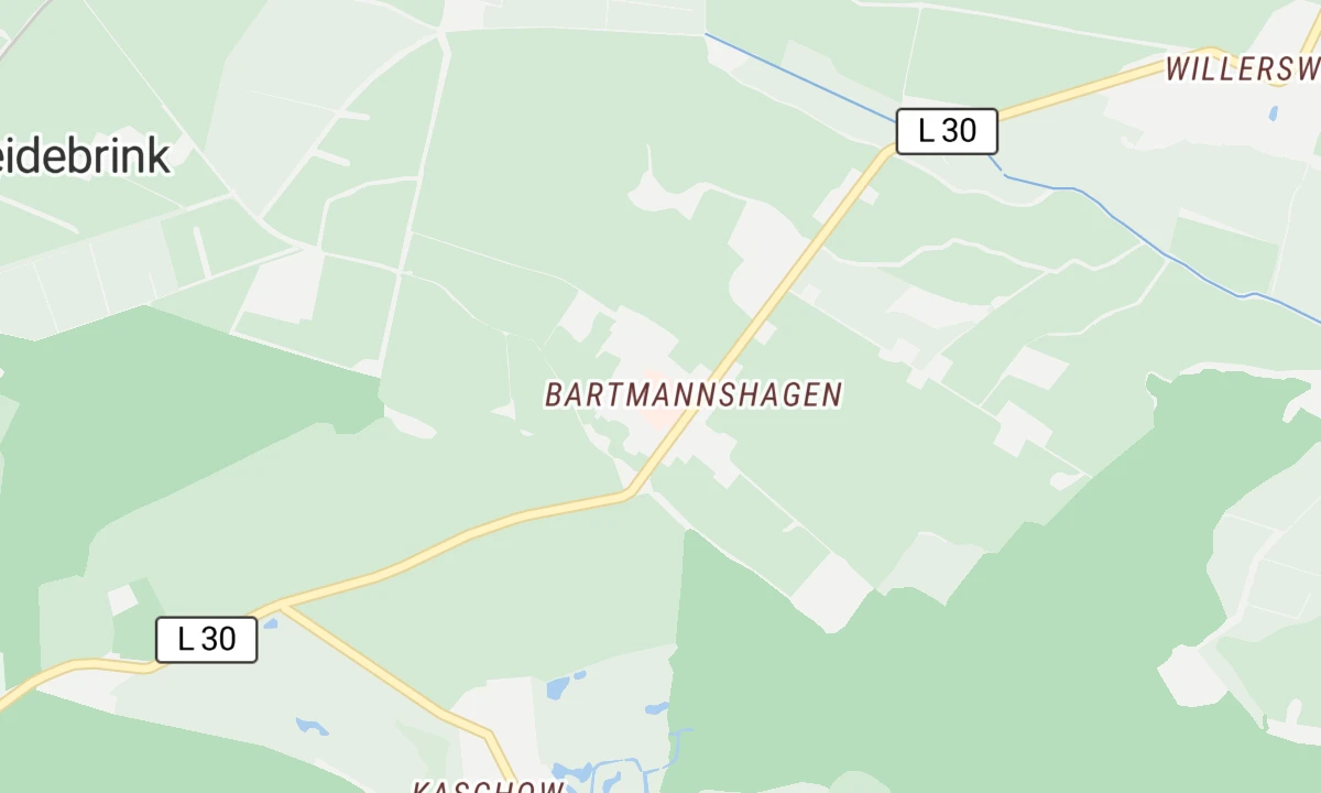 Kartenansicht DRK-Krankenhaus Grimmen