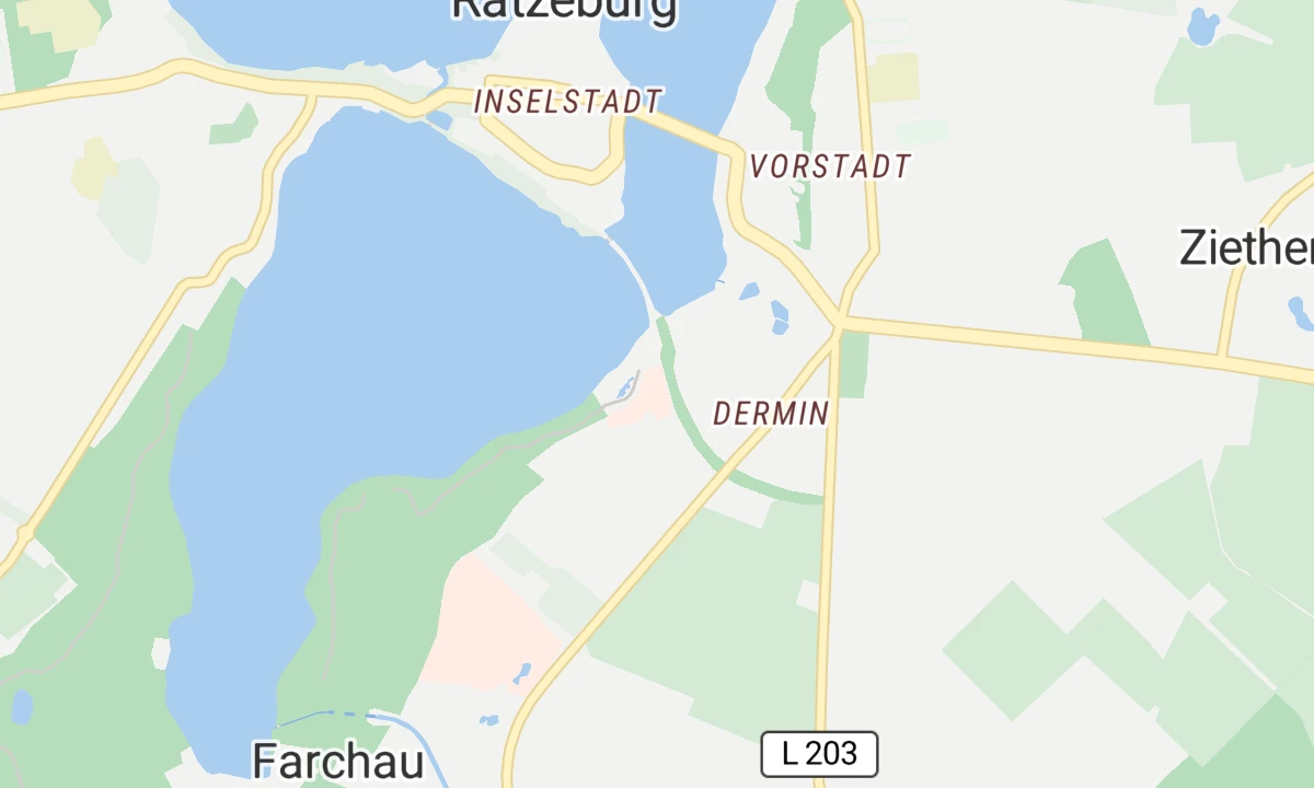 Kartenansicht DRK-Krankenhaus Mölln-Ratzeburg