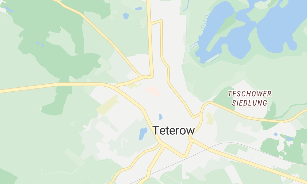 Kartenansicht DRK-Krankenhaus Teterow