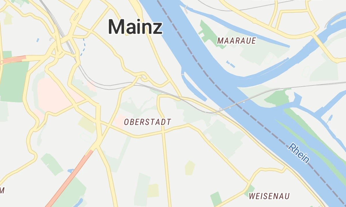 Kartenansicht DRK Schmerz-Zentrum Mainz