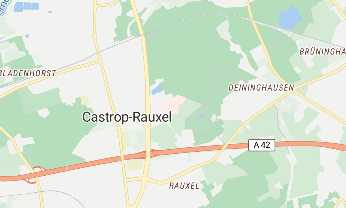 Kartenansicht Ev. Krankenhaus Castrop-Rauxel