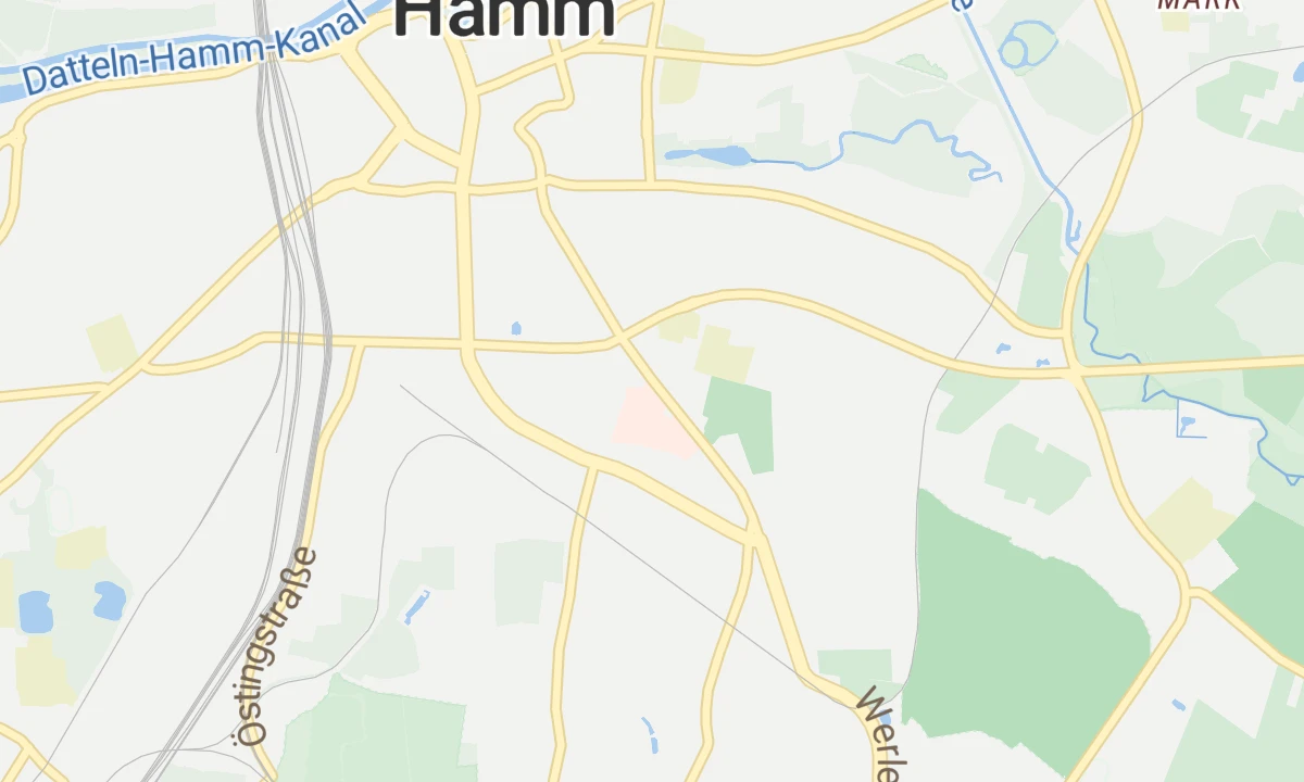 Kartenansicht Ev. Krankenhaus Hamm