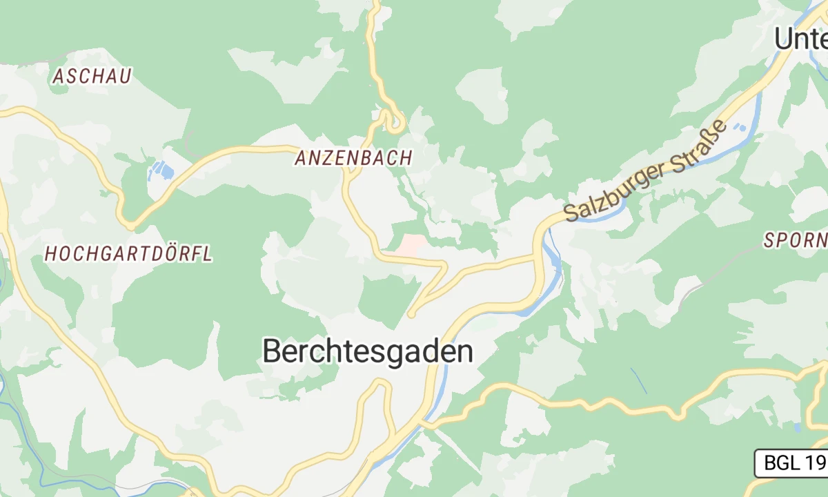 Kartenansicht Fachklinik Berchtesgaden