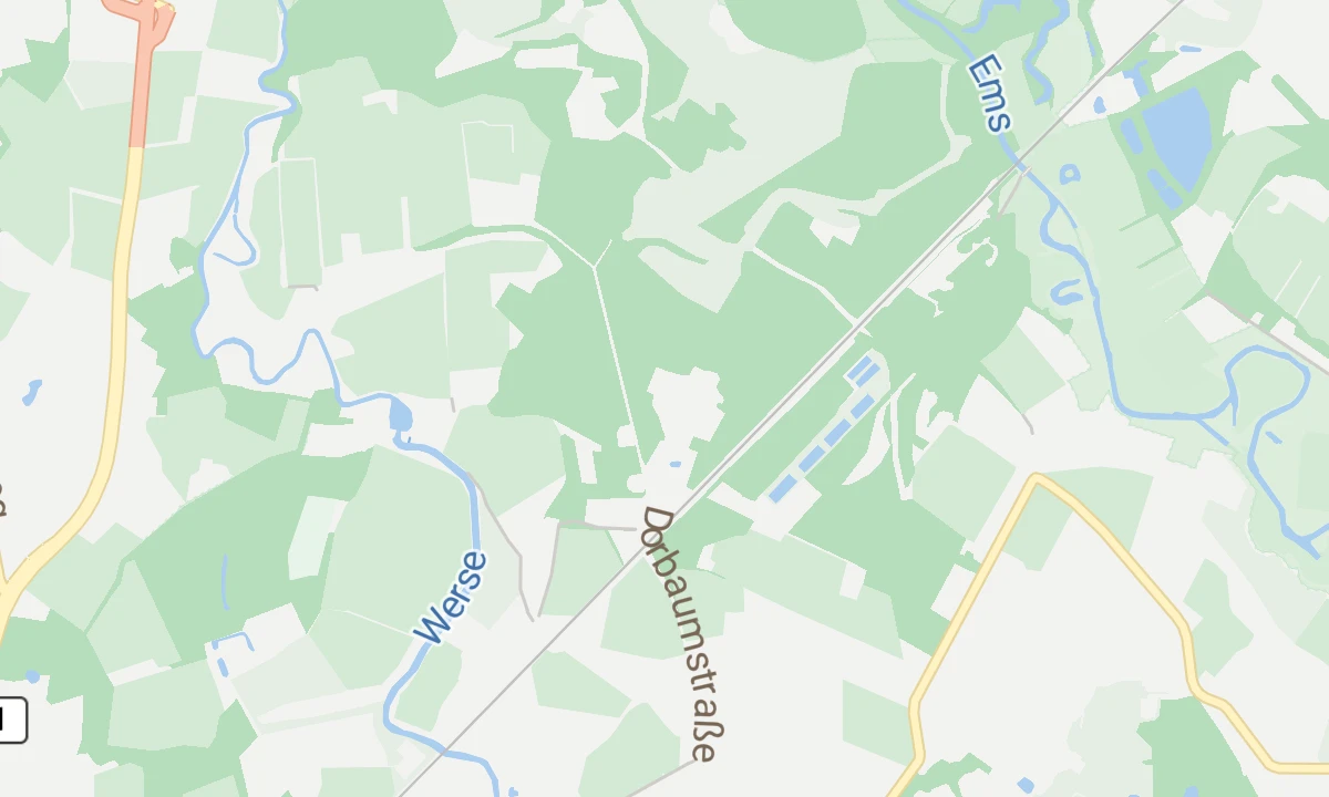Kartenansicht Fachklinik Hornheide