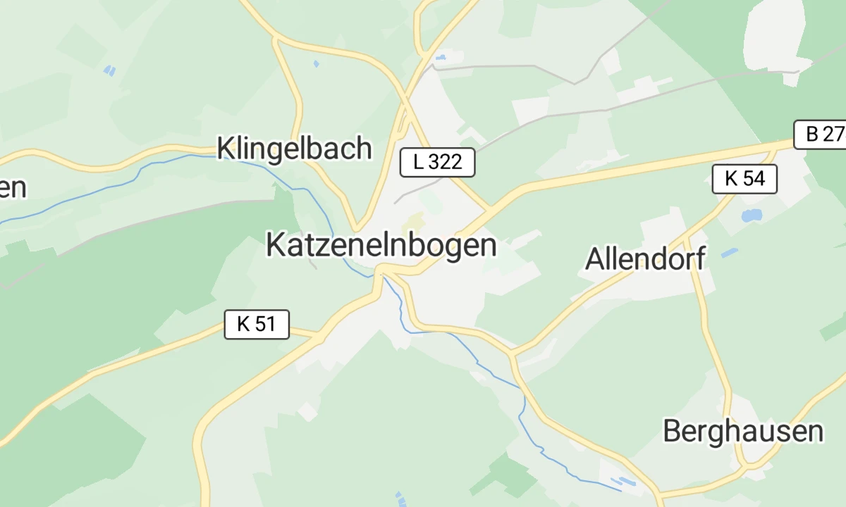 Kartenansicht Fachklinik Katzenelnbogen