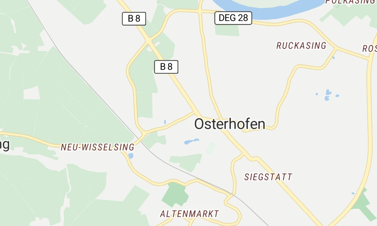 Kartenansicht Fachklinik Osterhofen