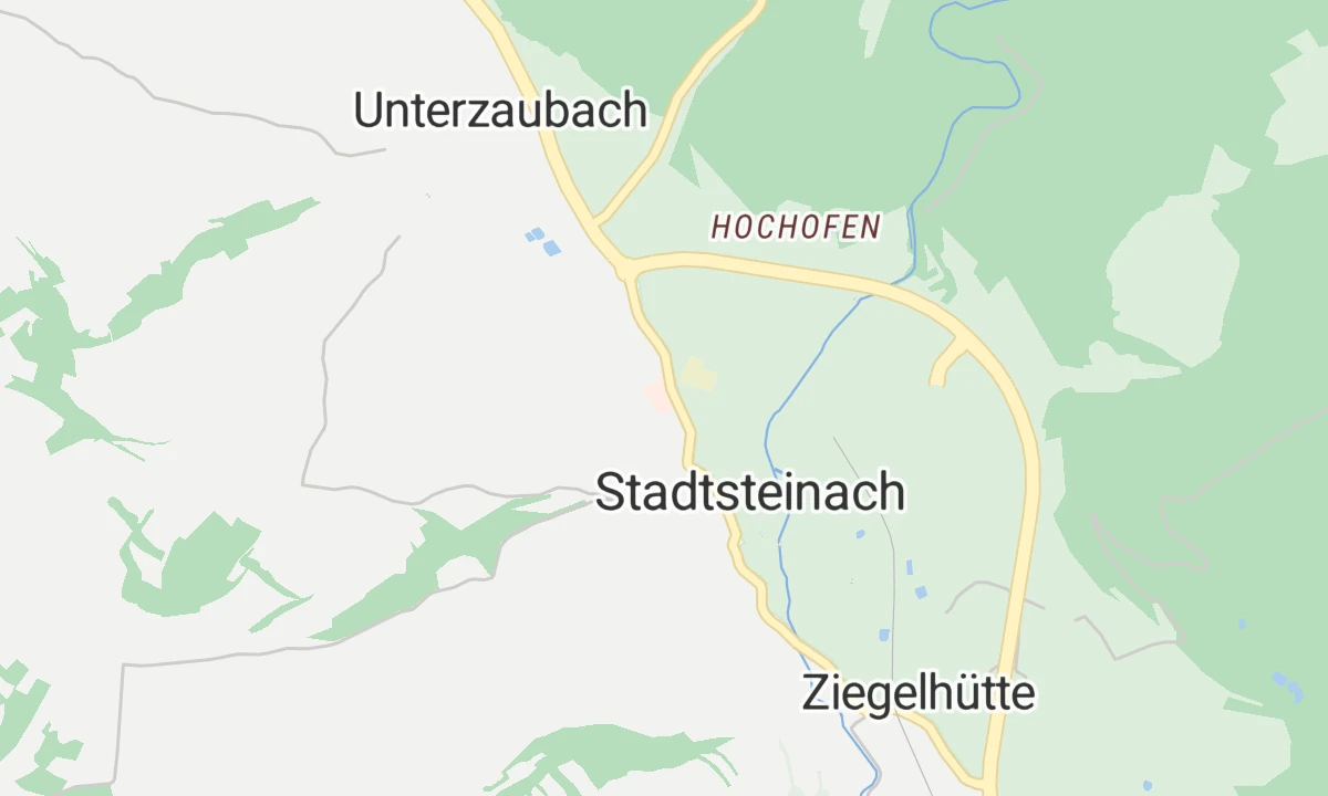 Kartenansicht Fachklinik Stadtsteinach