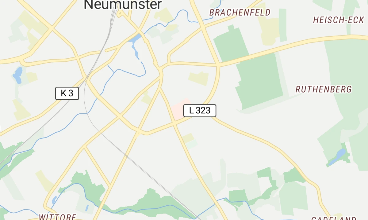 Kartenansicht FEK - Friedrich-Ebert-Krankenhaus Neumünster