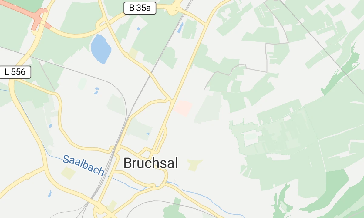 Kartenansicht Fürst-Stirum-Klinik Bruchsal