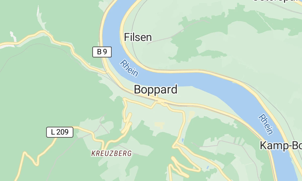Kartenansicht Gemeinschaftsklinikum Mittelrhein (Heilig Geist)