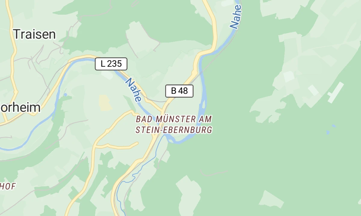 Kartenansicht Geriatrische Fachklinik Rheinhessen-Nahe