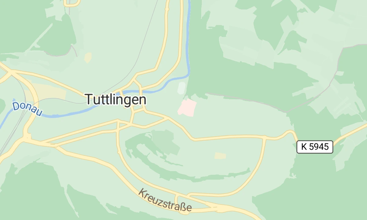 Kartenansicht Gesundheitszentrum Tuttlingen