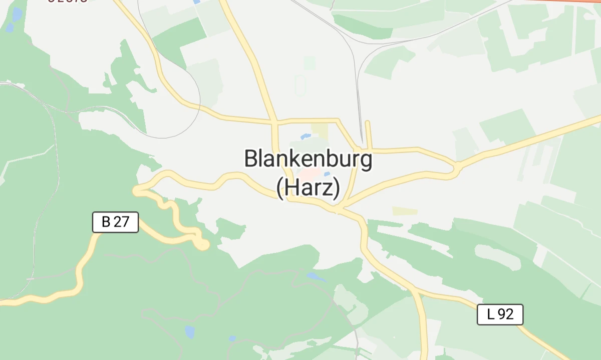 Kartenansicht Harzklinikum Dorothea Christiane Erxleben (Blankenburg)