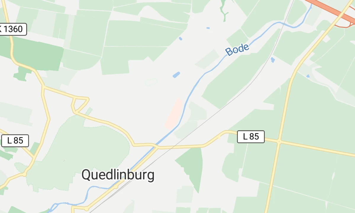 Kartenansicht Harzklinikum Dorothea Christiane Erxleben (Quedlinburg)